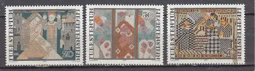 Liechtenstein  Nr 738/40 Postfrisch / **