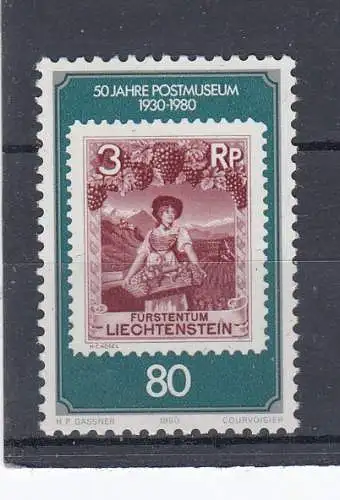 Liechtenstein  Nr 750 Postfrisch / **