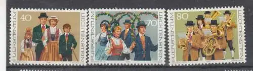 Liechtenstein  Nr 754/56 Postfrisch / **