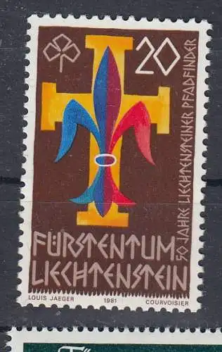 Liechtenstein  Nr 773 Postfrisch / **