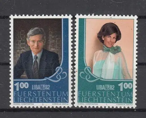 Liechtenstein  Nr 797/98 Postfrisch / **