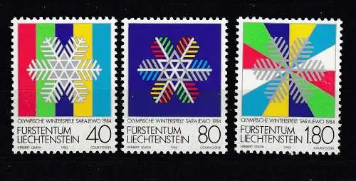 Liechtenstein  Nr 834/36 Postfrisch / **