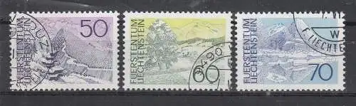 Liechtenstein  Nr 584/86 Gestempelt (Posten)