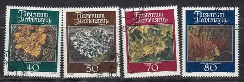 Liechtenstein  Nr 776/79 Gestempelt (Posten)