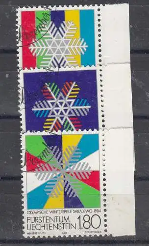 Liechtenstein  Nr 834/36 Gestempelt (Posten)