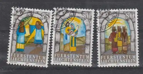 Liechtenstein  Nr 861/63 Gestempelt (Posten)
