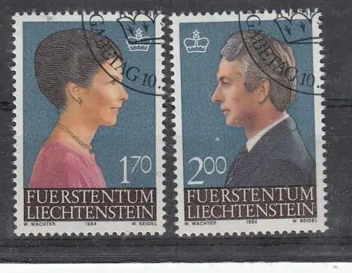 Liechtenstein  Nr 864/65 Gestempelt (Posten)