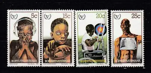 Südafrika Bophuthatswana  Nr 68/71 Postfrisch / **