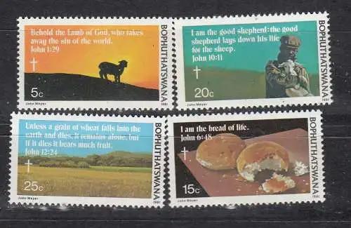 Südafrika Bophuthatswana  Nr 72/75 Postfrisch / **