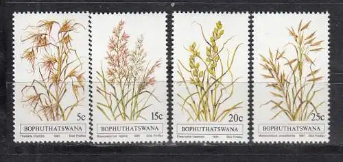Südafrika Bophuthatswana  Nr 80/83 Postfrisch / **