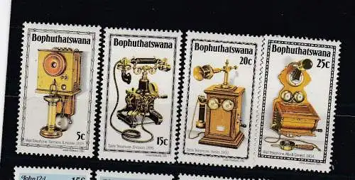 Südafrika Bophuthatswana  Nr 76/79 Postfrisch / **