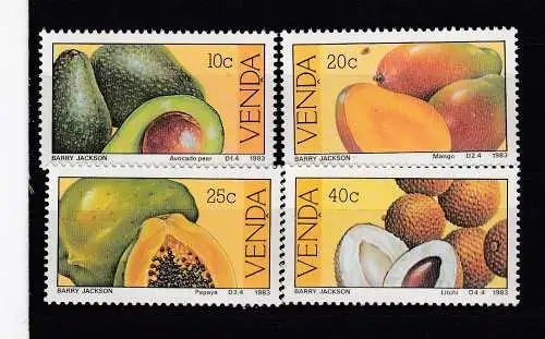 Südafrika Venda  Nr 82/85 Postfrisch / **