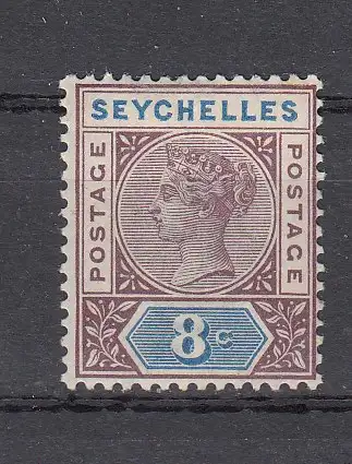 Seychellen  Nr 3 Falz / Gummimängel / *