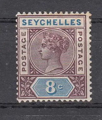 Seychellen  Nr 3 Falz / Gummimängel / *