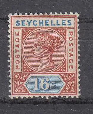 Seychellen  Nr 6 Falz / Gummimängel / *