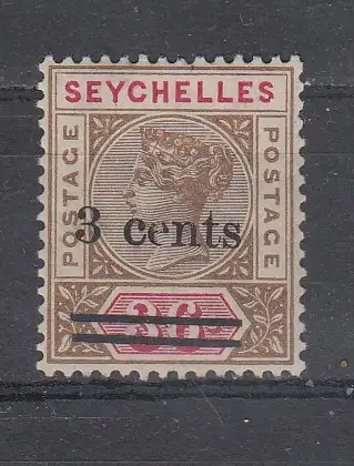 Seychellen  Nr 32 Falz / Gummimängel / *