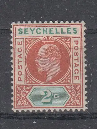 Seychellen  Nr 52 Falz / Gummimängel / *