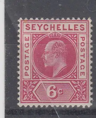 Seychellen  Nr 54 Falz / Gummimängel / *