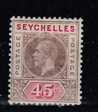 Seychellen  Nr 59 Falz / Gummimängel / *