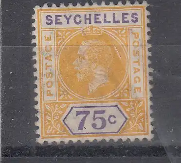 Seychellen  Nr 60 Falz / Gummimängel / *