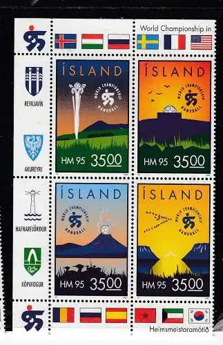 Island  Nr 820/23 Vb Postfrisch / **
