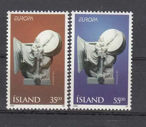 Island  Nr 826/27 Postfrisch / **