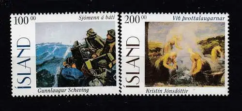 Island  Nr 842/43 Postfrisch / **