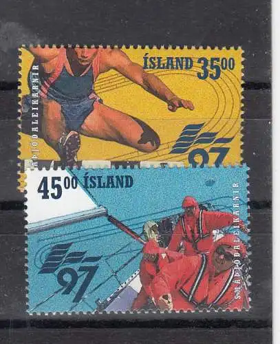 Island  Nr 870/71 Postfrisch / **