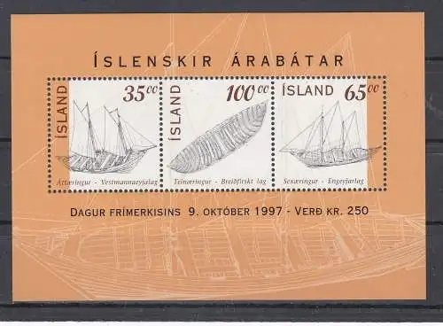Island  Nr Block 20 Postfrisch / **