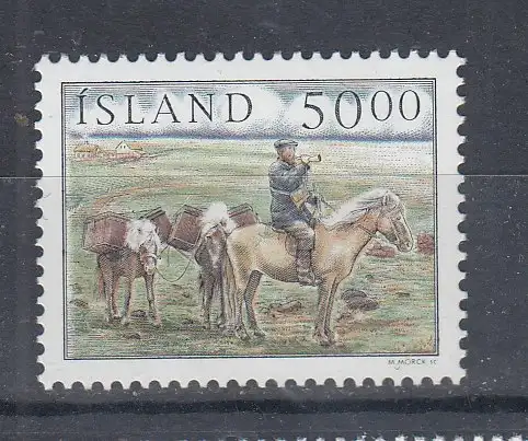 Island  Nr 879 Postfrisch / **
