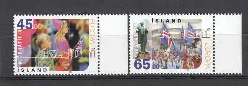 Island  Nr 890/91 Postfrisch / **