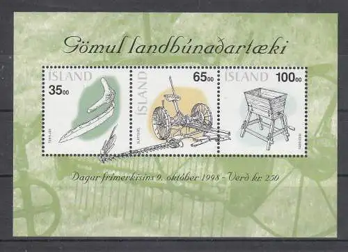 Island  Nr Block 22 Postfrisch / **