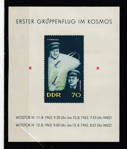 DDR  Nr Block 17 Postfrisch / **