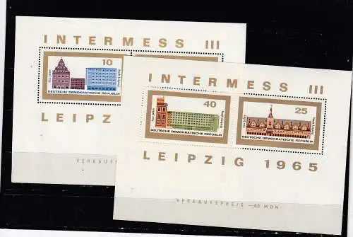 DDR  Nr Block 23/24 Postfrisch / **