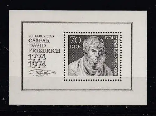 DDR  Nr Block 40 Postfrisch / **