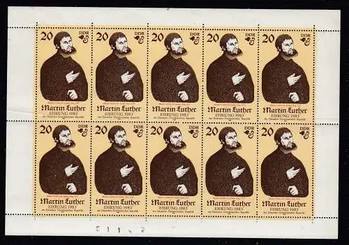 DDR  Nr 2755 Kb Postfrisch / **