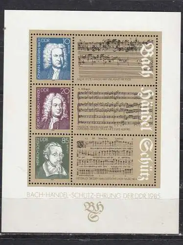 DDR  Nr Block 81 Postfrisch / **