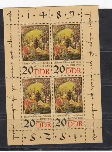 DDR  Nr 3271 Kb Postfrisch / **