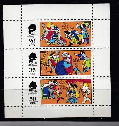 DDR  Nr Kb 2096/98 Postfrisch / **