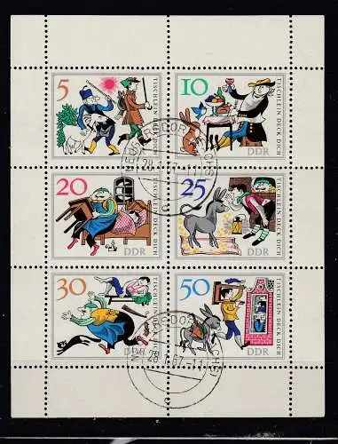 DDR  Nr Kb 1236/41 Gestempelt (Posten)