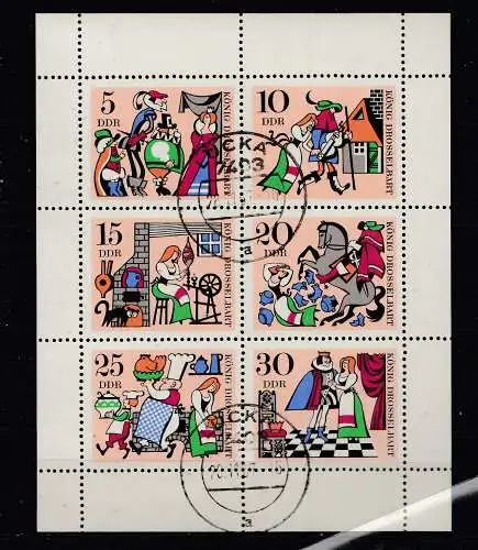 DDR  Nr Kb 1323/288 Gestempelt (Posten)