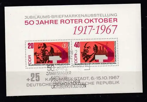 DDR  Nr Block 26 Gestempelt (Posten)