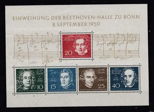 Bundesrep. Deutschland  Nr Block 2 Postfrisch / **