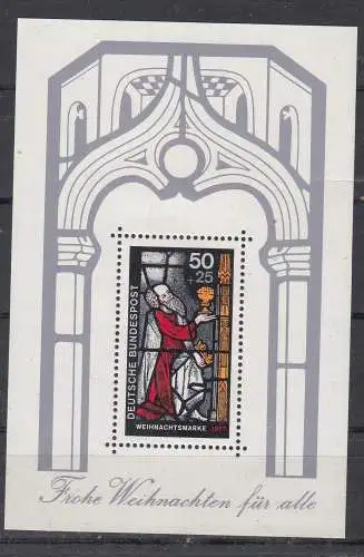 Bundesrep. Deutschland  Nr Block 15 Postfrisch / **