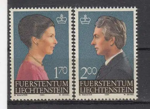 Liechtenstein  Nr 864/65 Postfrisch / **