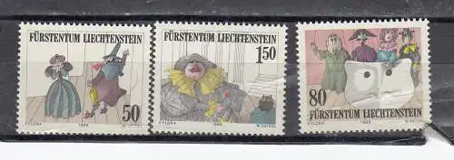 Liechtenstein  Nr 887/89 Postfrisch / **