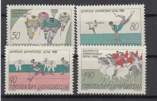 Liechtenstein  Nr 947/50 Postfrisch / **