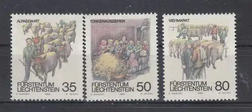 Liechtenstein  Nr 971/73 Postfrisch / **