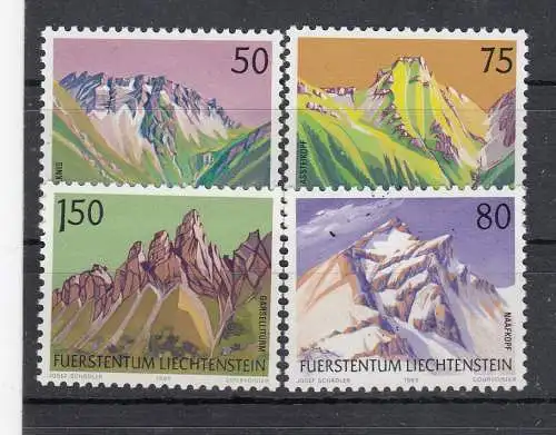 Liechtenstein  Nr 974/77 Postfrisch / **