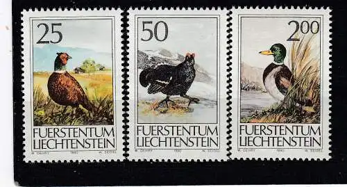 Liechtenstein  Nr 997/99 Postfrisch / **